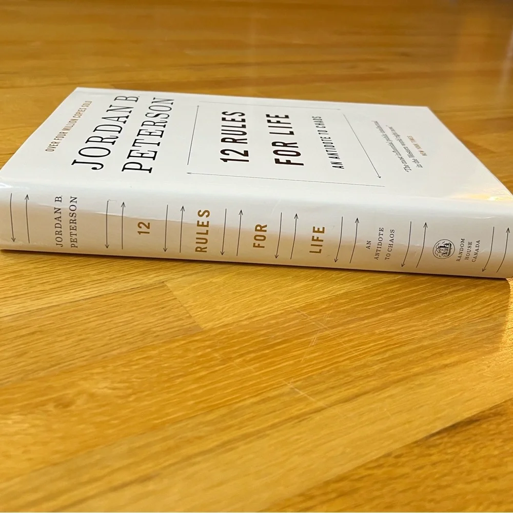 12 Rules For life Jordan B. Peterson An Antidote to Chaos hardcover novel book - Picture 6 of 6